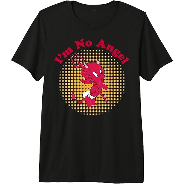 Amazon.com: Hot Stuff The Little Devil I'm No Angel Portrait T